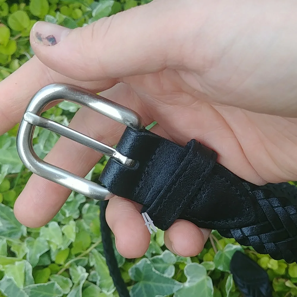 🤎 Vintage Braided leather belts